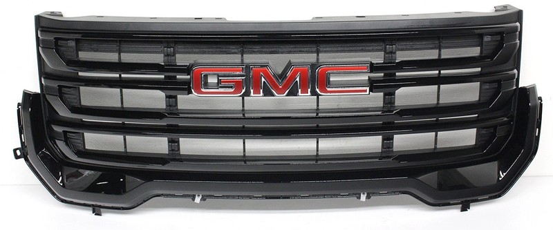 OEM Grille For GMC Acadia SLT 84849520 Scratches, Tab Missing, Camera Missing