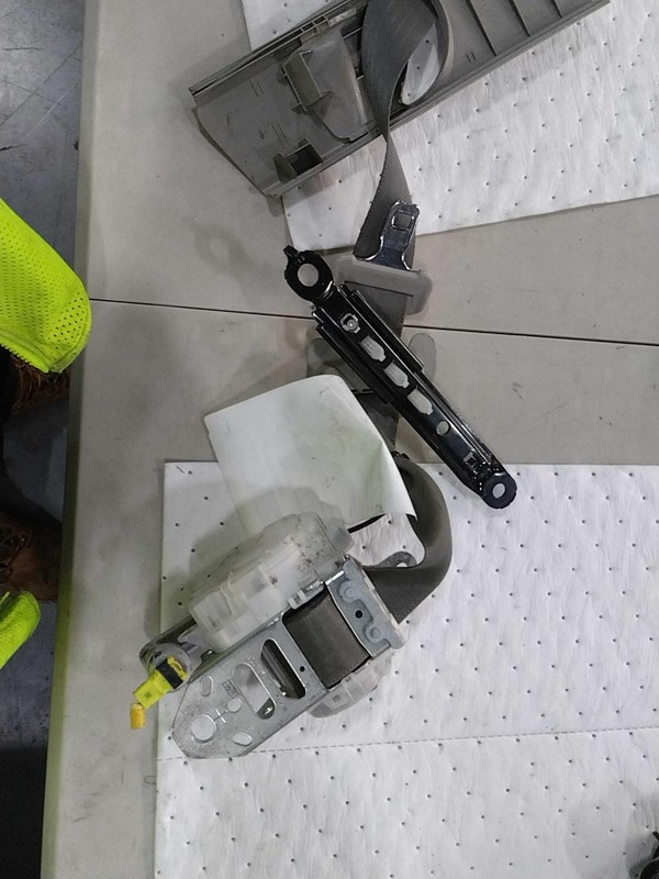 2011-2016 Toyota Venza OEM Black Seat Belt Retractor, Used, 125K Miles