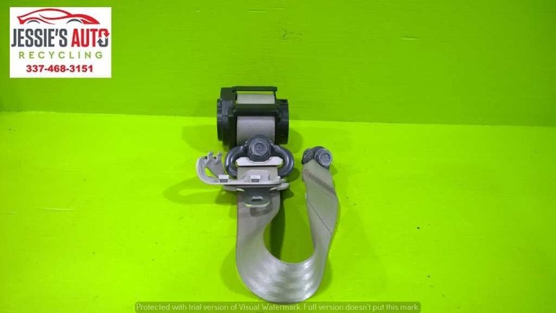 08-10 VUE XE 2.4L HYBRID AT PASSENGER RIGHT REAR SEAT BELT RETRACTOR OEM 2172-45