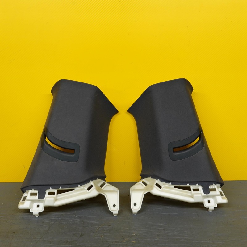 2015-2019 LEXUS RC350 RIGHT / LEFT INTERIOR B PILLAR TRIM SET BLACK OEM