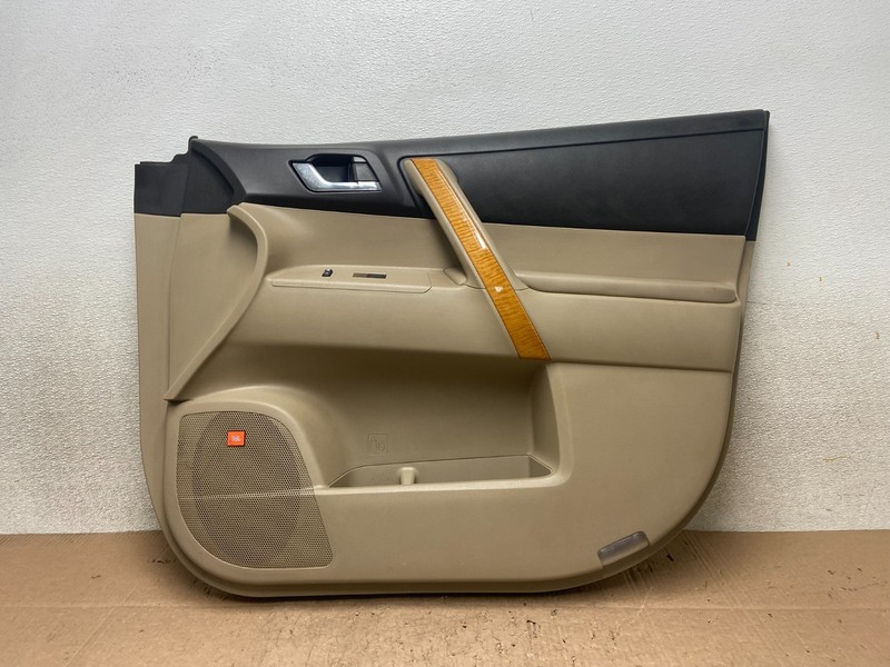 2008-2010 Toyota Highlander Front Right Passenger Door Trim Cover Panel Y4925 DG
