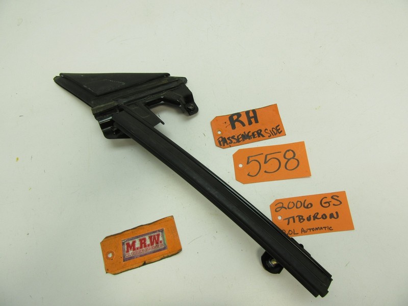 TIBURON DOOR SEAL GLASS WINDOW TRACK WEATHER RUBBER STRIP RIGHT CHANNEL R RH RF