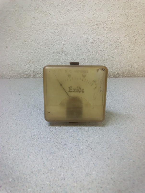 Exide Amp Meter 0-150A