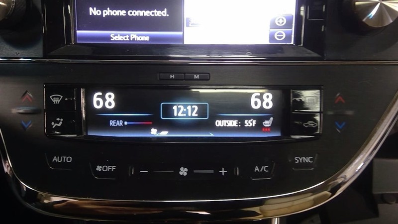Temperature Control Front 3 Zone Temp Control Fits 13-18 AVALON 3411304