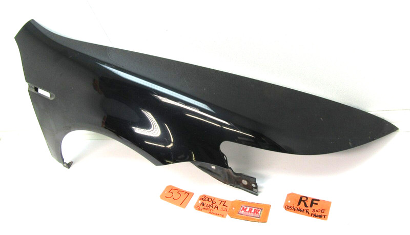 FENDER FRONT BLACK B92P PASSENGER SIDE RIGHT R RH RF for ACURA TL 04 05 06 07 08