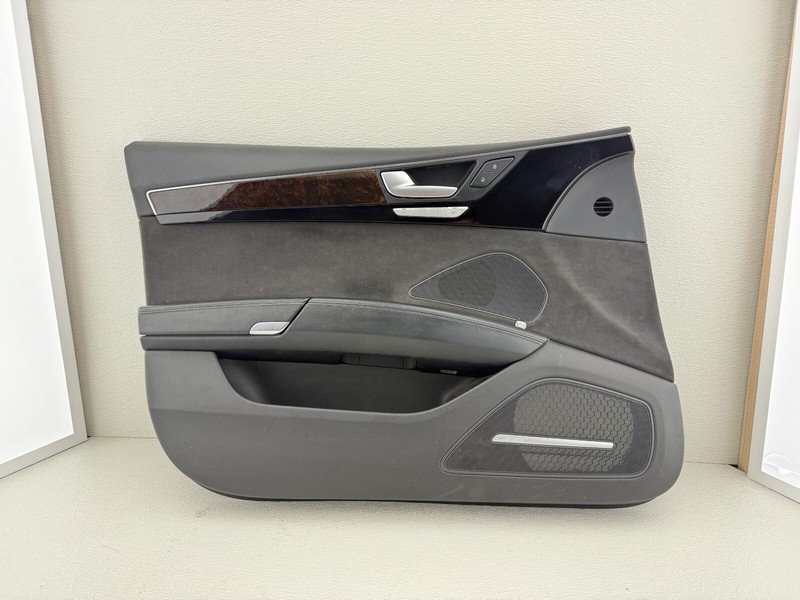 2011 - 2018 AUDI A8L FRONT LEFT DRIVER SIDE INTERIOR DOOR PANEL TRIM COVER OEM