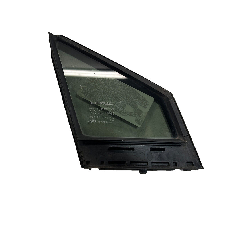 LEXUS NX200T 2015-2017 FRONT PASSENGER SIDE DOOR WINDOW CORNER FIXED GLASS OEM