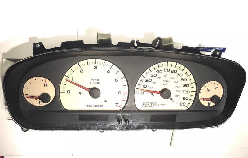 Premium Dodge Chrysler Caravan Instrument Cluster Speedometer Tach gauge Gas