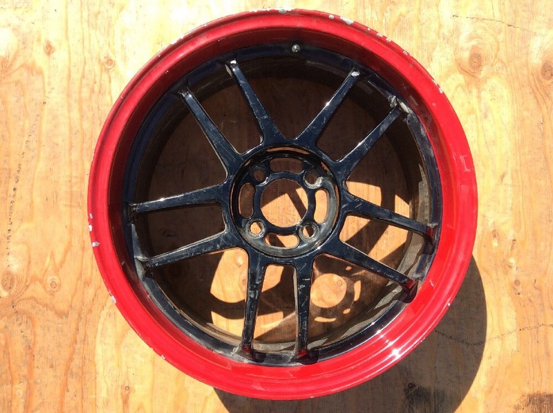 One ROTA 17x7.5 Alloy Wheel Rim 5 Double Spoke 4 Lugs 100mm