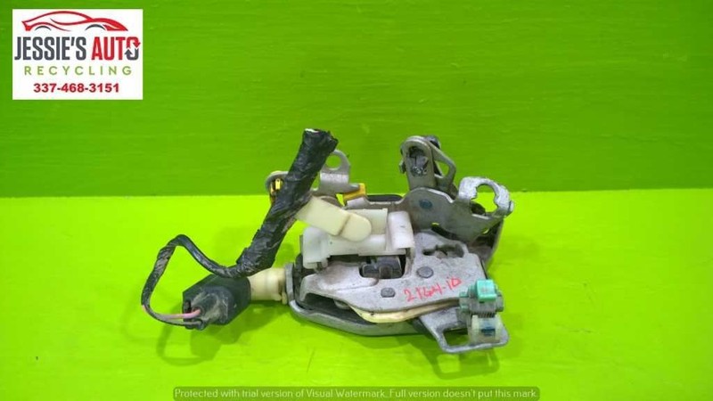 99-07 F250 XL 5.4 AT DRIVER LEFT REAR MANUAL DOOR LOCK LATCH 2164-10