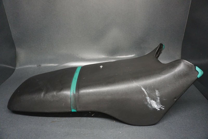 1996 Sea-Doo OEM Double Seat Assy (Black w/ Marine Green Strap) SP SPX 269000287