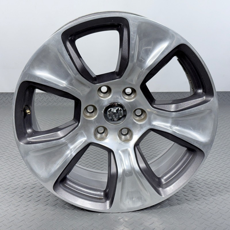 ✅ 19-26 RAM 1500 Laramie 5th OEM 20" FACTORY ALLOY CHARCOAL WHEEL RIM R20 20x9.0