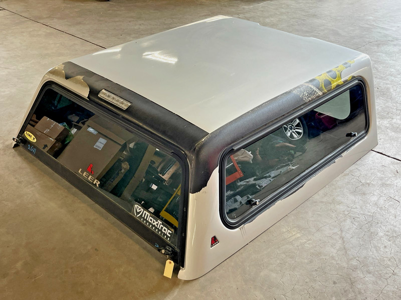 ⭐2009-2024 RAM 1500 LEER BED CAMPER COVER TOP CAP CAB TOPPER ROOF GRAY LOT2641