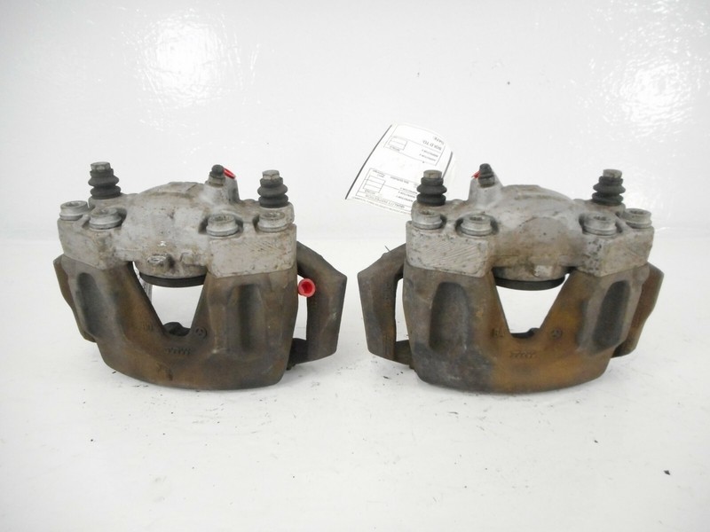 10-14 Mercedes Benz E350 AWD Coupe Rear Brake Caliper Set Driver Passenger OEM
