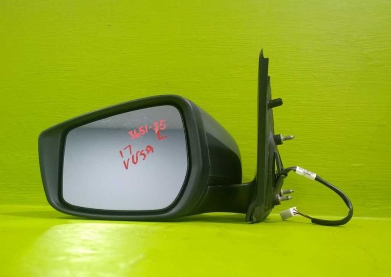 15 16 17 18 VERSA SDN DRIVER LEFT SIDE VIEW MIRROR W/O SIGNAL OEM 3651-35