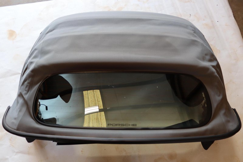 2005-2012 PORSCHE BOXSTER CONVERTIBLE TOP SOFT ROOF W/ GLASS ASSEMBLY OEM