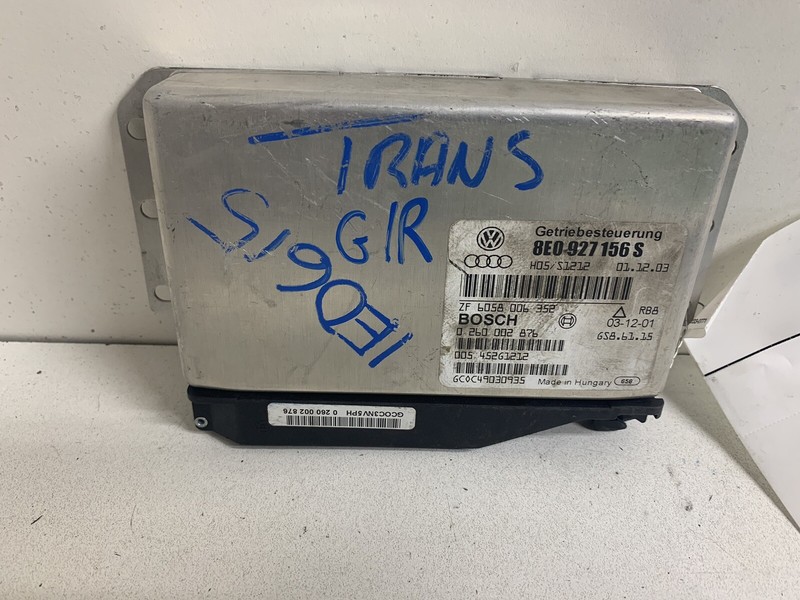 2004 Audi A4 1.8 Quattro GBF Transmission Control Module Tcu Tcm 8E0 927 156 S