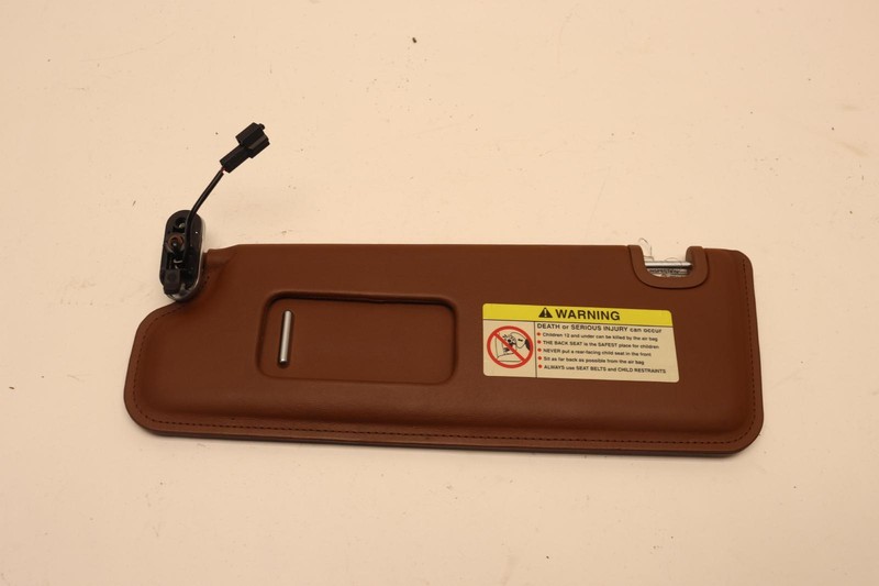 2006-2012 BENTLEY CONTINENTAL FLYING SPUR LEFT SIDE SUN VISOR SHADE LEATHER OEM