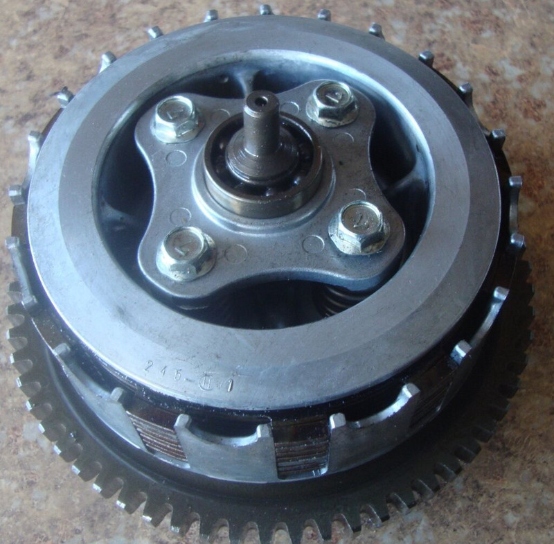 1985 Suzuki Quadrunner LT250E LT250 LT 250 Engine Clutch Plates Housing N5