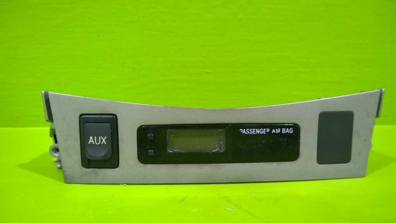 09 10 11 12 13 TOYOTA COROLLA S 1.8L AT DASH CLOCK AUX SWITCH OEM 2421-7