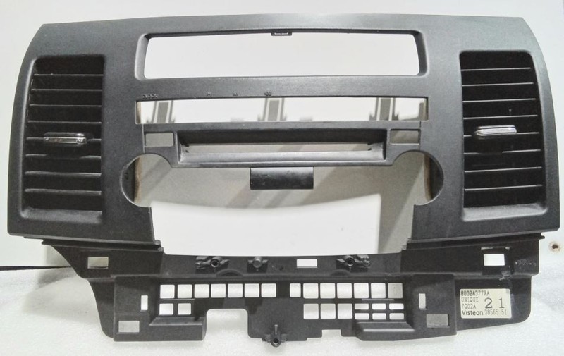 2008-2012 Mitsubishi Lancer Center Instrument Panel Radio Trim Panel 8002A377XA