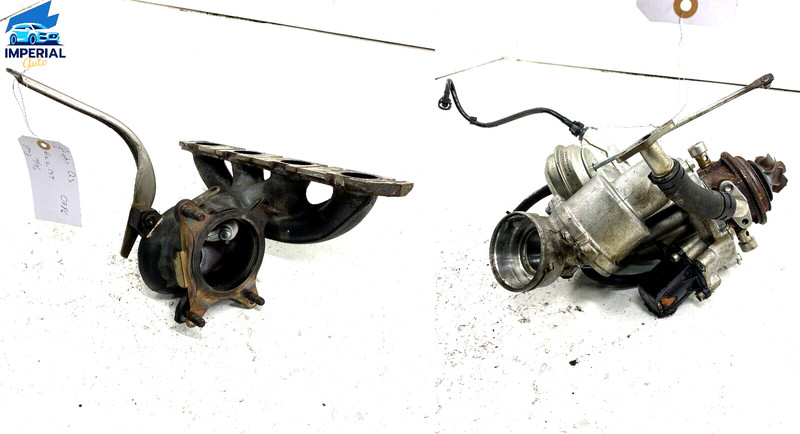 15-18 AUDI Q3 2.0L ENGINE TURBOCHARGER TURBO CHARGER EXHAUST MANIFOLD 06J145722B