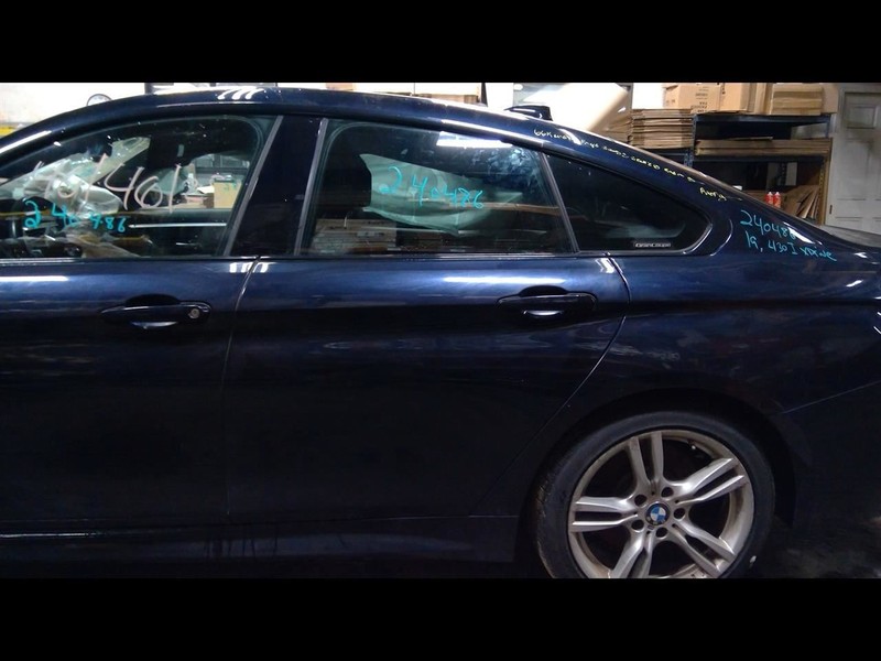 Driver Rear Side Door Without Privacy Tint Glass Fits 17-20 BMW 430i 1497858