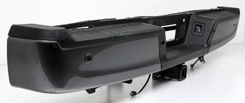OEM Rear Bumper Assembly For Ford F150 ML3Z 17906 BAPTM Dent, Cracks, Scratches