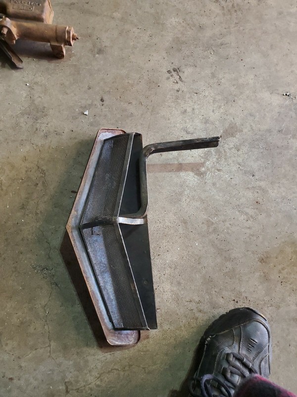 1947 48 49 chevy fleetmaster hood vent insert 2 door