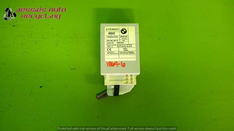 06 07 08 BMW 750i 760i 4.8L AT TPMS TIRE PRESSURE MONITOR MODULE OEM 1869-6