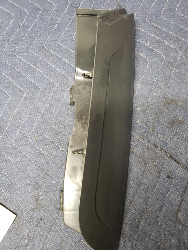 15-22 Ford Transit Connect RH Right REAR Upper Trim Cover Black OEM DT11-13476-A