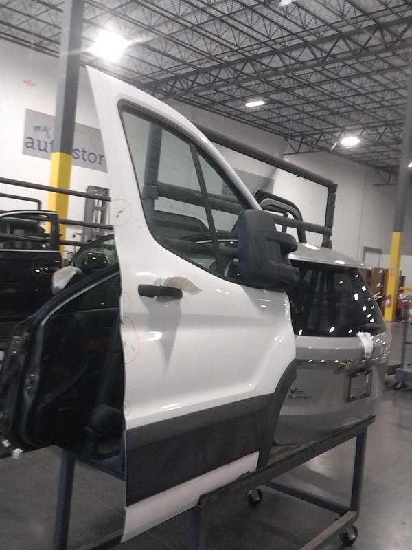 2020 Ford Transit 250 Right Door White OEM Used 81K Miles NJ25-26734-677554