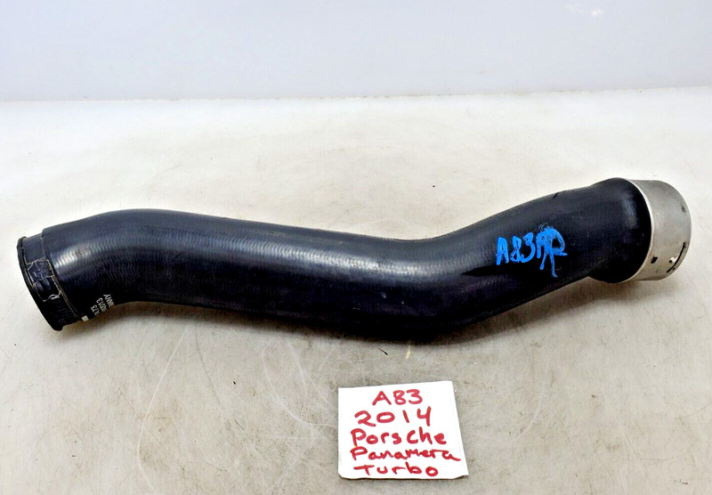 ✅ 10-16 OEM Porsche Panamera Turbo 970 4.8L Front Right Coolant Hose Pipe Tube