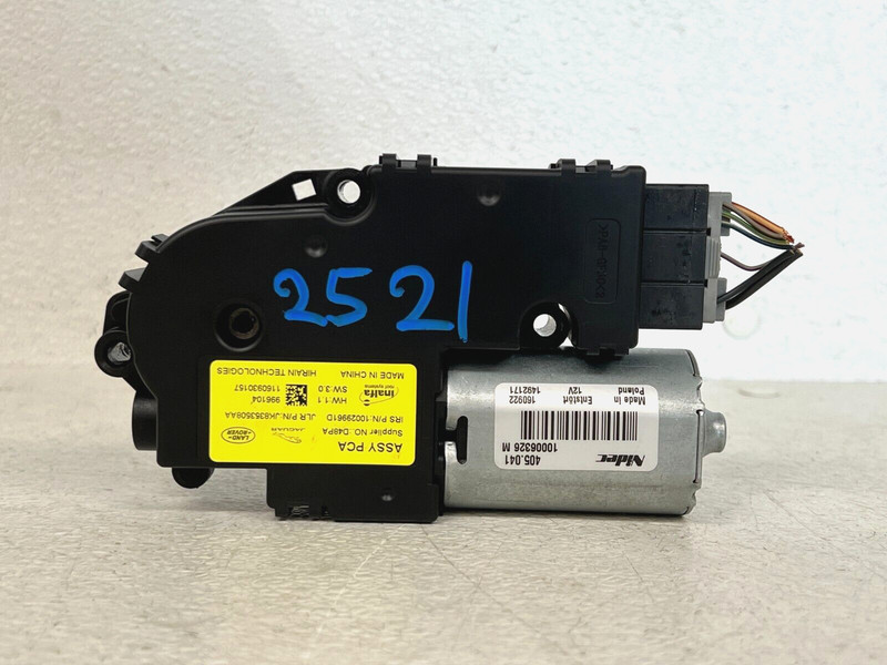 ⭐2017-2020 JAGUAR F-PACE SUNROOF MOONROOF SUN SHADE POWER MOTOR OEM LOT2521