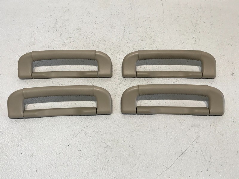 01-06 LEXUS LS430 LEFT & RIGHT SIDE UPPER ROOF GRAB GRIP HANDLE SET OF 4 OEM