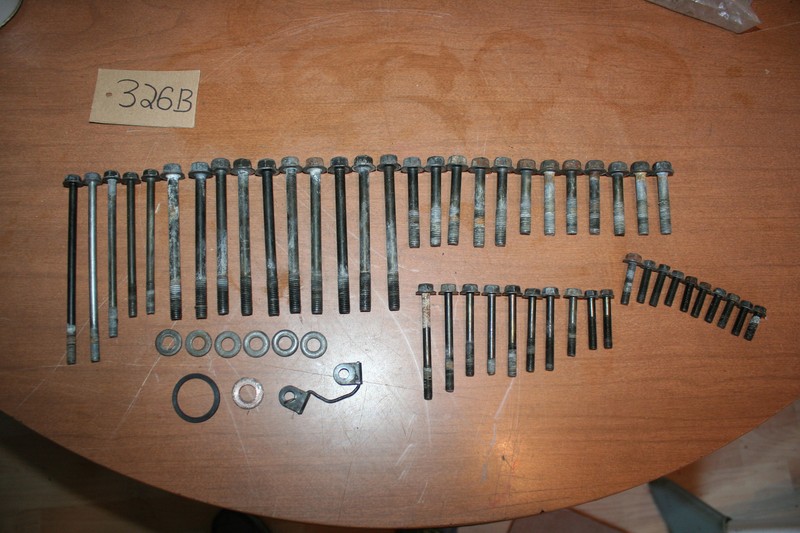 1984 Yamaha FJ1100 Crankcase Mounting Bolts OEM 84 B