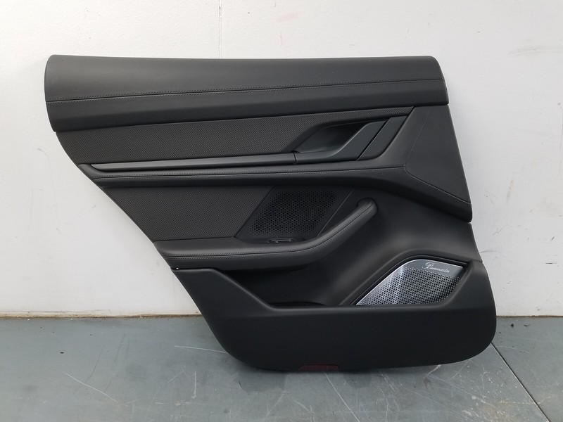 2021 Porsche Taycan Turbo S Left Rear Driver Door Panel #3890 VV11