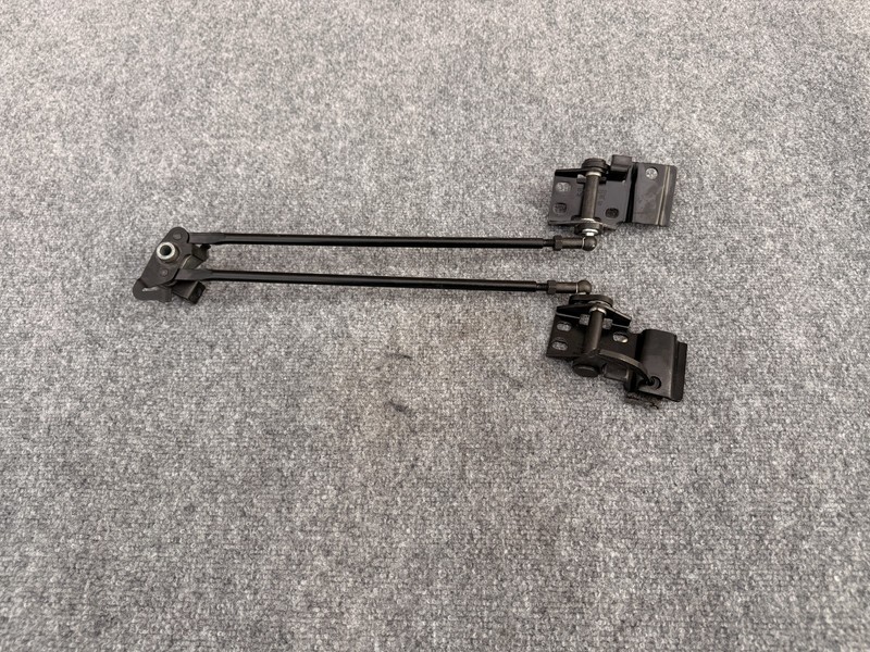 NISSAN 370Z 10-19 OEM CONVERTIBLE SOFT TOP FRONT LATCH LOCK ACTUATOR (SET)
