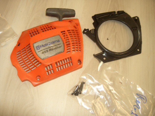 Husqvarna 455 rancher recoil chainsaw part Bin 740