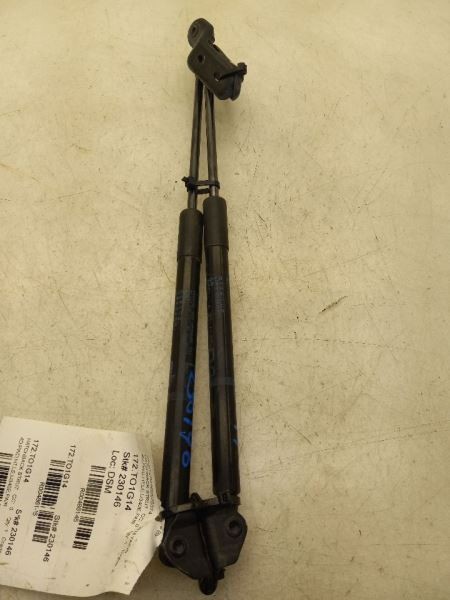 2014 TOYOTA YARIS LEFT AND RIGHT SIDES LIFTGATE LIFT SUPPORTERS ASSEMBLY
