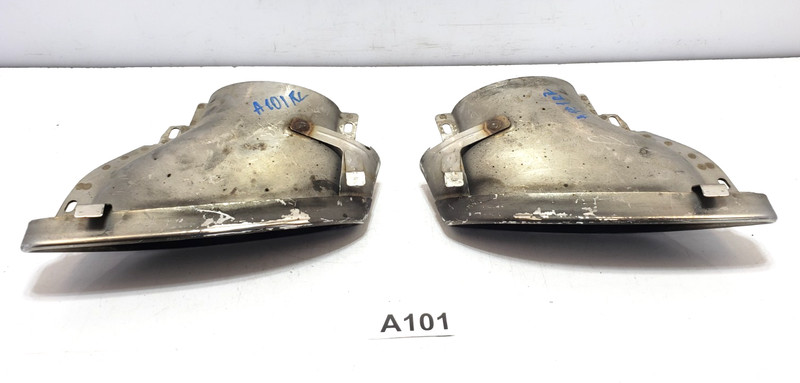 ✅ 15-21 OEM Mercedes W205 C300 Rear Left Right Exhaust Muffler Tips SET