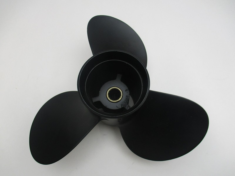 USED 9.3 X 10 Pitch Aluminum Propeller for 8 9.9-15 HP BRP Evinrude Johnson Outb