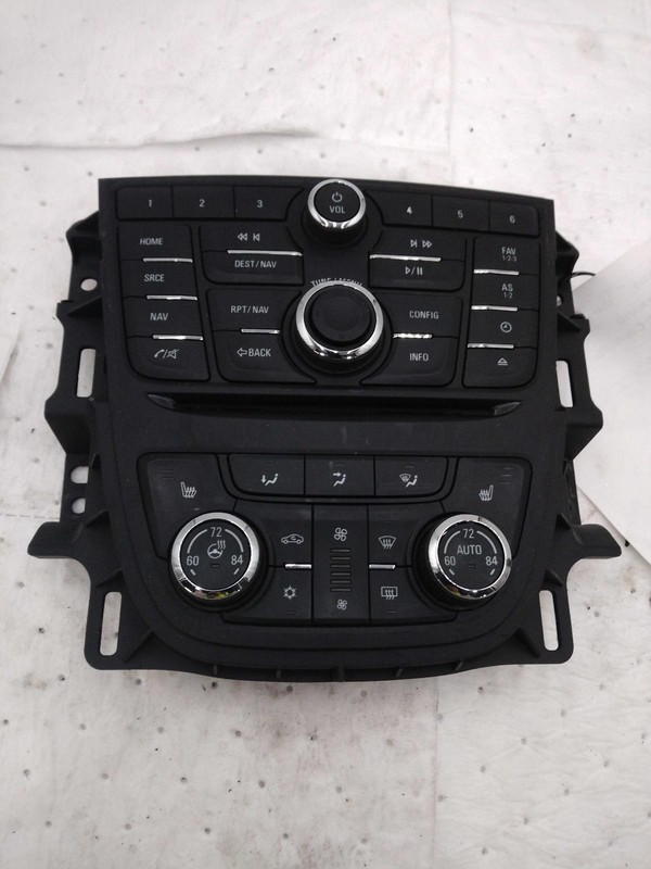 2014 Buick Verano A/C Selector Switch OEM Black Used 119K Miles NJ25-25310