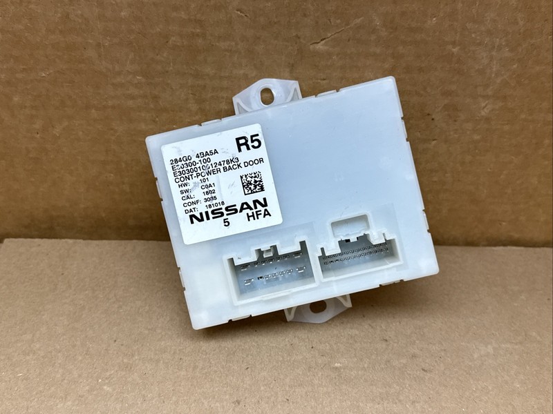 2019-2020 Nissan Rogue Rear Door Lift Gate Liftgate Control Module 284G0 4BA5A