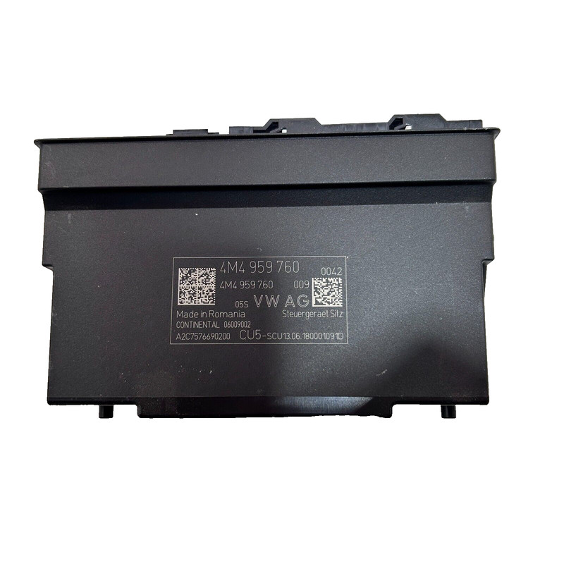 2017-2019 AUDI Q7 PREMIUM FRONT LEFT DRIVER SEAT MEMORY CONTROL MODULE UNIT OEM