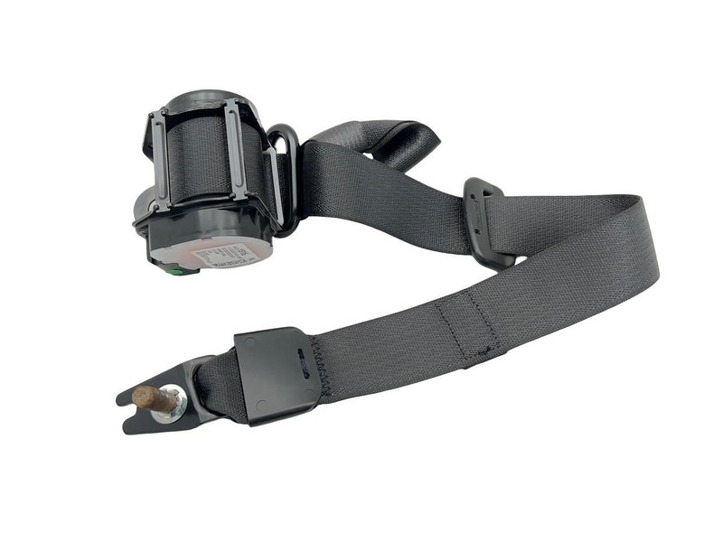 2019-2024 Chevrolet Malibu Right Passenger Side Rear 2ND Raw Seat Belt Black