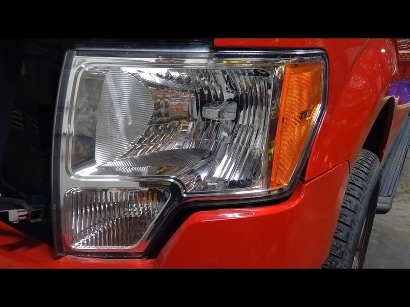 Driver Headlight Halogen Bright Border Trim Fits 09-14 FORD F150 PICKUP 1524913