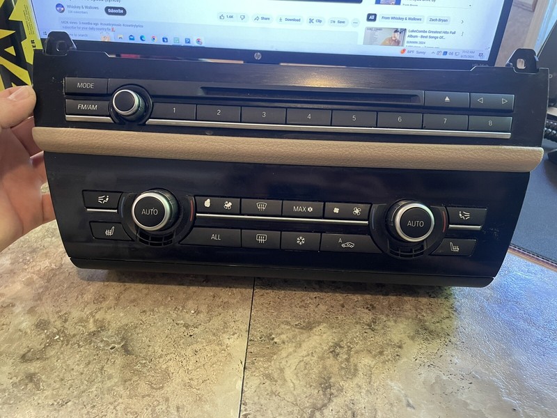 2011-2016 BMW 528 535 550 F10 Ac Heater Climate Control Temperature Unit 9241241