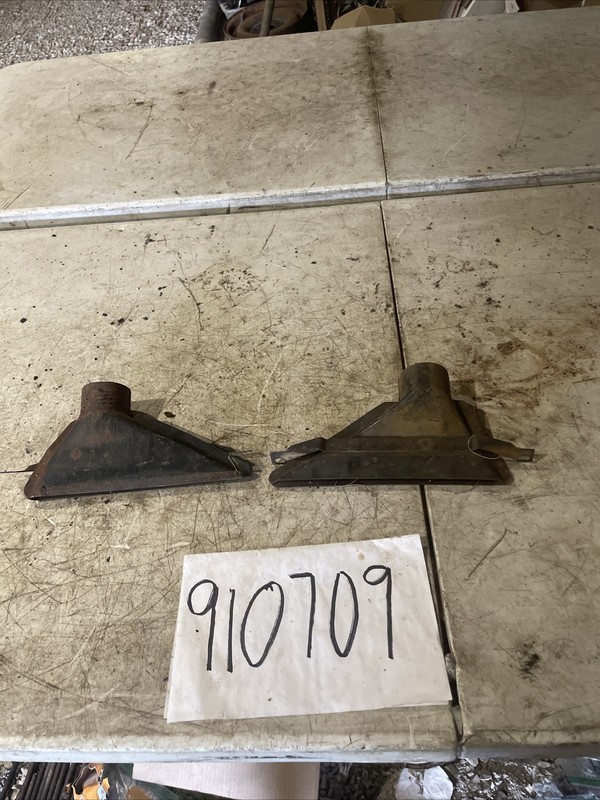 1960–1964 Studebaker Champ Dash Air Vent Ducts Set