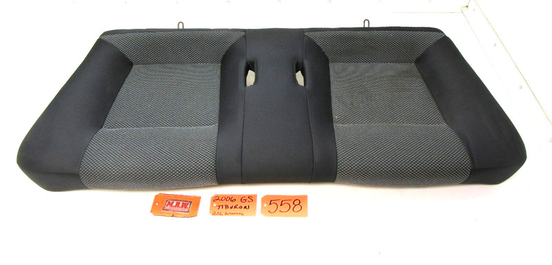 BACK SEAT REAR BASE CUSHION BOTTOM BLACK CLOTH CAR for 03-08 HYUNDAI TIBURON